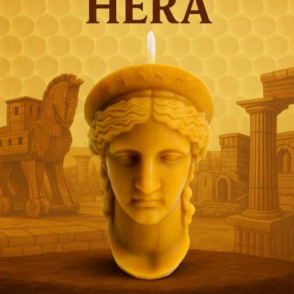 Troya Hera Beeswax Candle