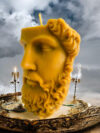 Troya Zeus Beeswax Candle 